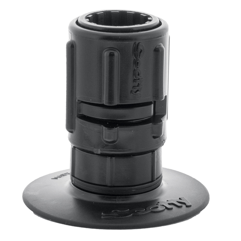 Scotty 448 Stick-On Mount w/Gear-Head Adapter - 3" Pad [0448-BK] - Houseboatparts.com