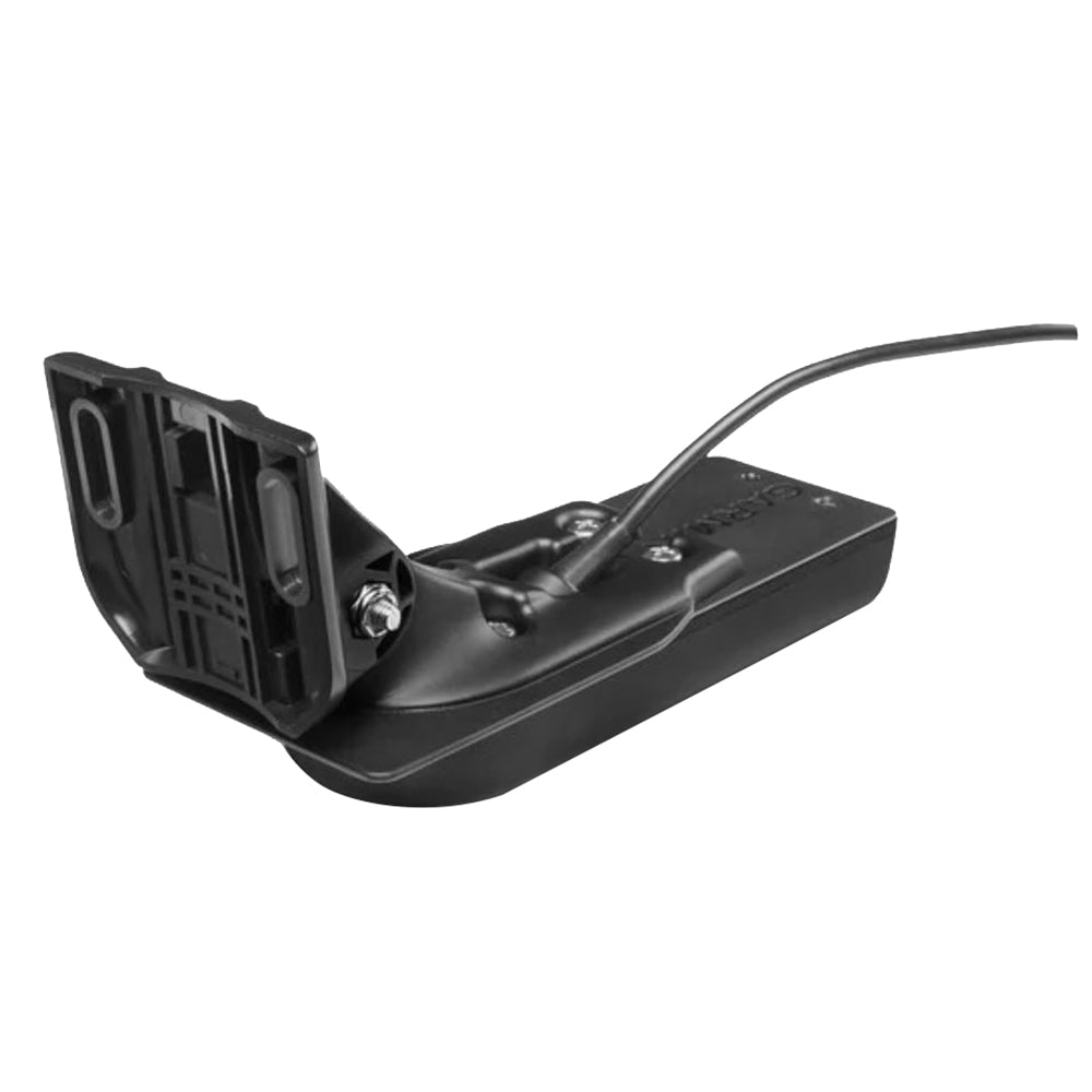 Garmin GT52HW-TM Plastic, TM or Trolling Motor Transducer, High Wide CHIRP/DownV/SideV - 455/800kHz, 500W [010-12405-00] - Houseboatparts.com