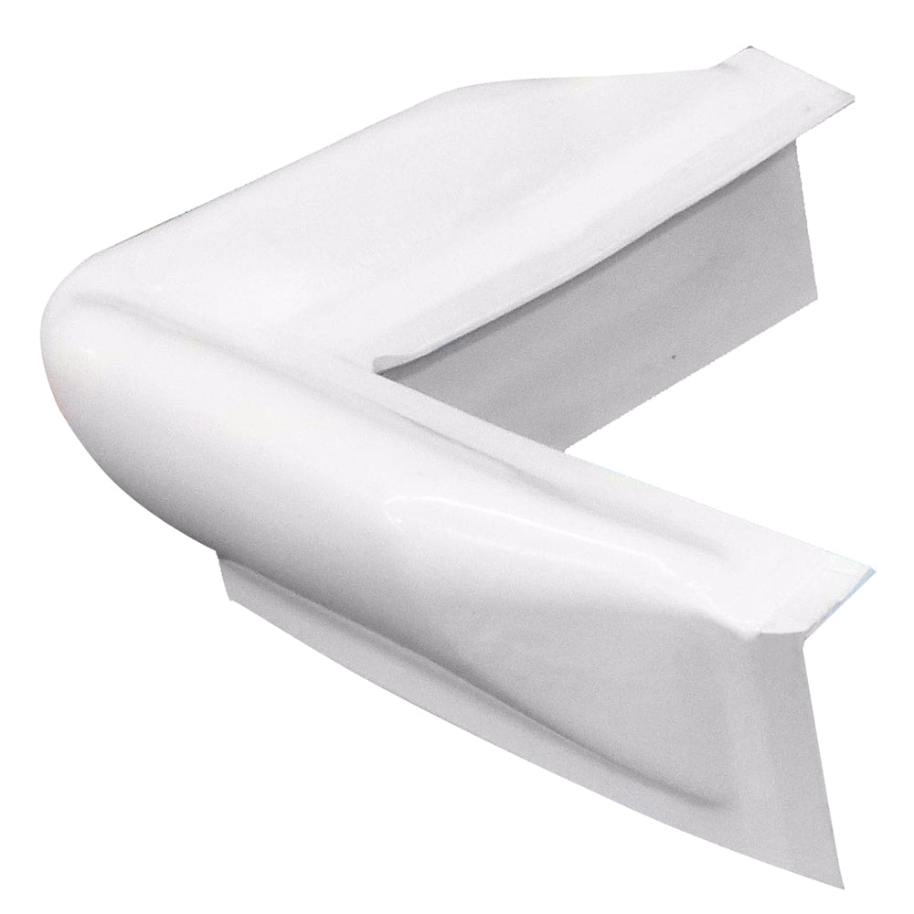 Dock Edge Dock Bumper Corner Dockguard - White [73-103-F] - Houseboatparts.com