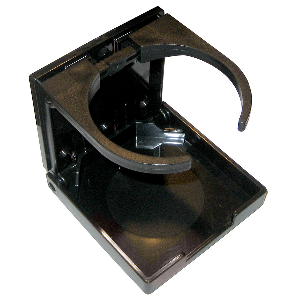 Whitecap Folding Drink Holder - Black Nylon [S-5085P] - Houseboatparts.com