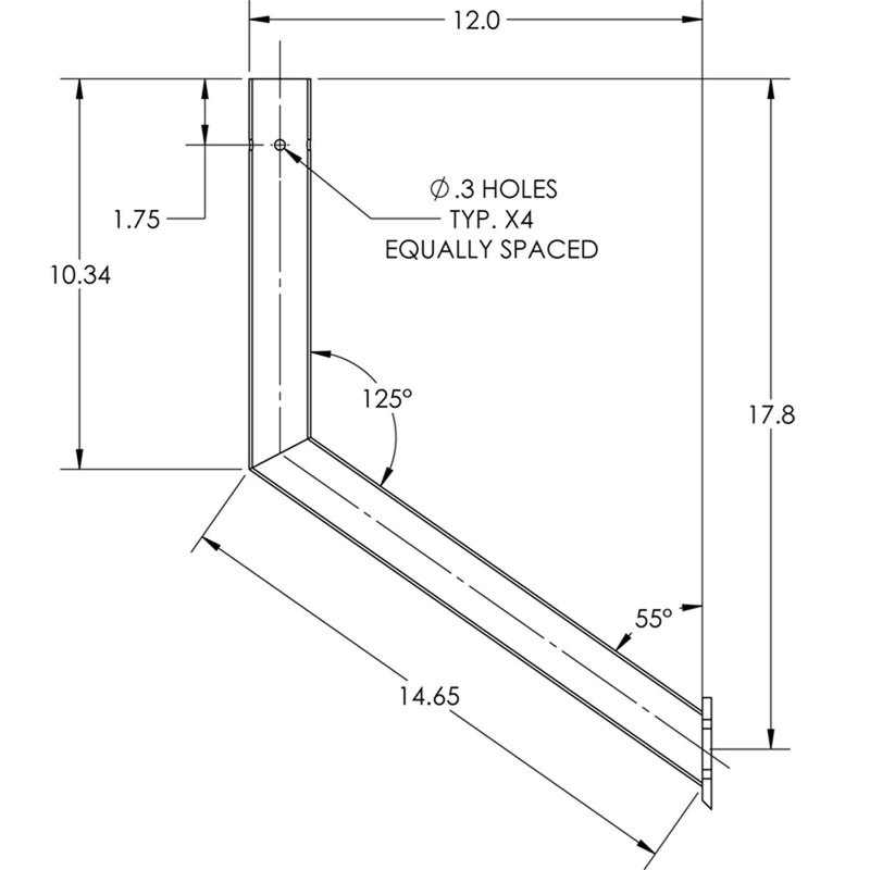TACO Stainless Steel Table Column [F16-0005A] - Houseboatparts.com