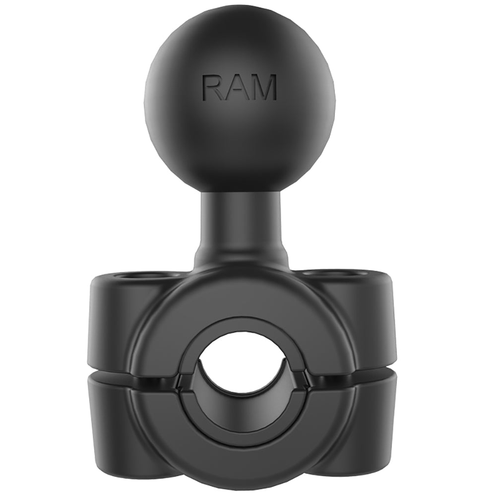 RAM Mount Torque 3/8" - 5/8" Diameter Mini Rail Base w/1" Ball [RAM-B-408-37-62U] - Houseboatparts.com