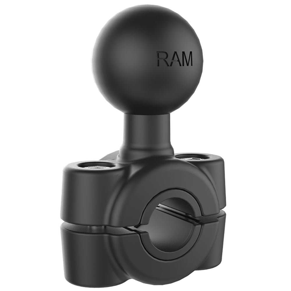 RAM Mount Torque 3/8" - 5/8" Diameter Mini Rail Base w/1" Ball [RAM-B-408-37-62U] - Houseboatparts.com