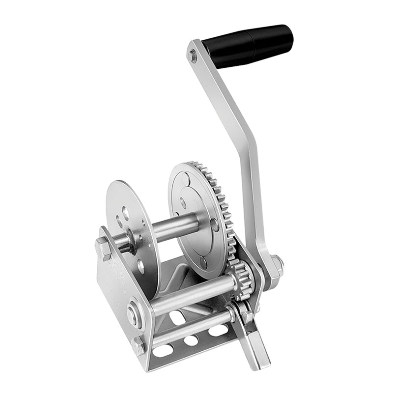 Fulton 900lb Single Speed Winch - Strap Not Included [142001] - Houseboatparts.com