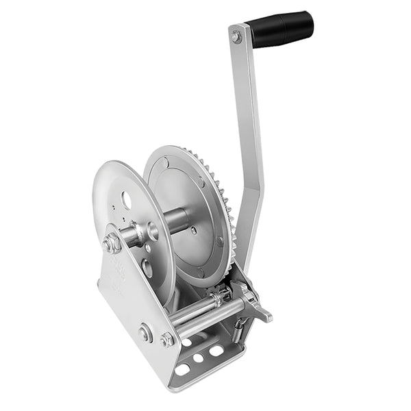 Fulton 1800 lbs. Single Speed Winch - Strap Not Included [142300] - Houseboatparts.com