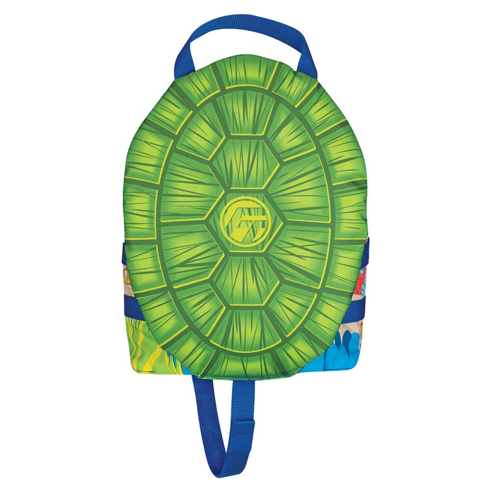 Full Throttle Water Buddies Vest - Child 30-50lbs - Turtle [104300-500-001-17] - Houseboatparts.com