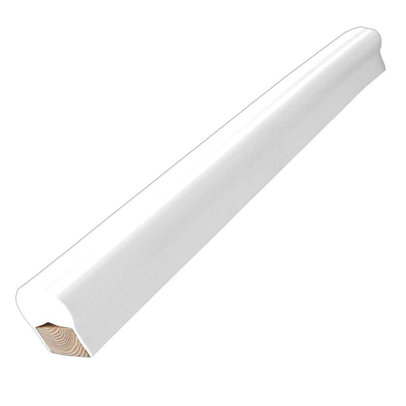 Dock Edge Piling Post Bumper - One End Capped - 6' - White [1022-F] - Houseboatparts.com