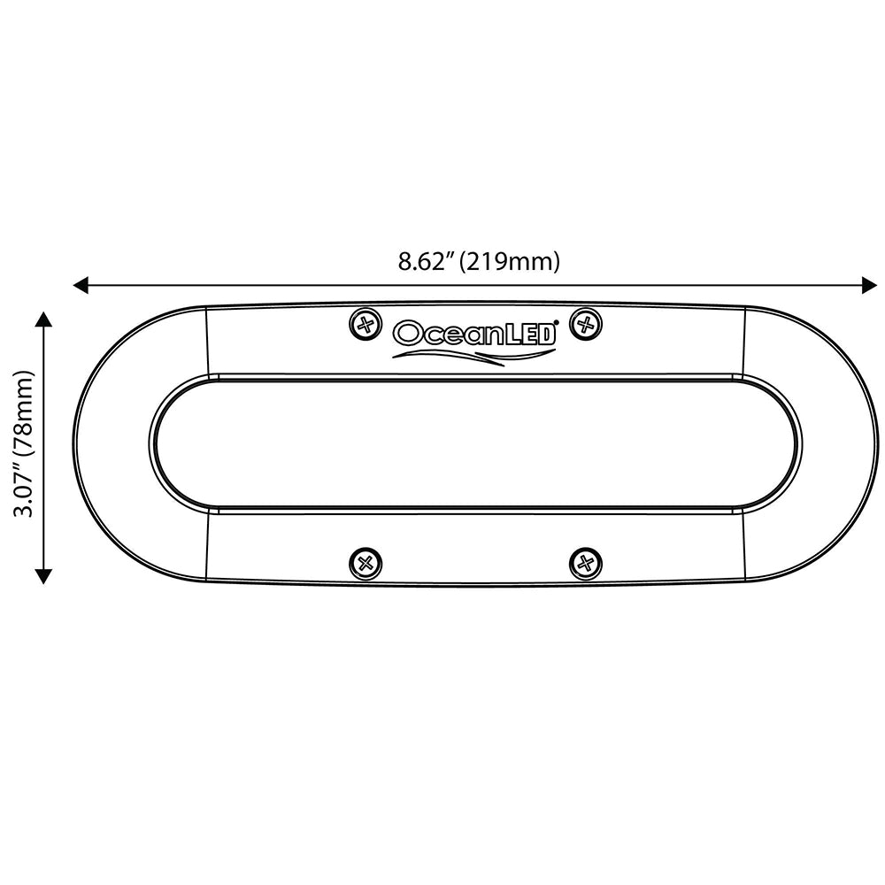 OceanLED X-Series X8 - Midnight Blue LEDs [012305B] - Houseboatparts.com