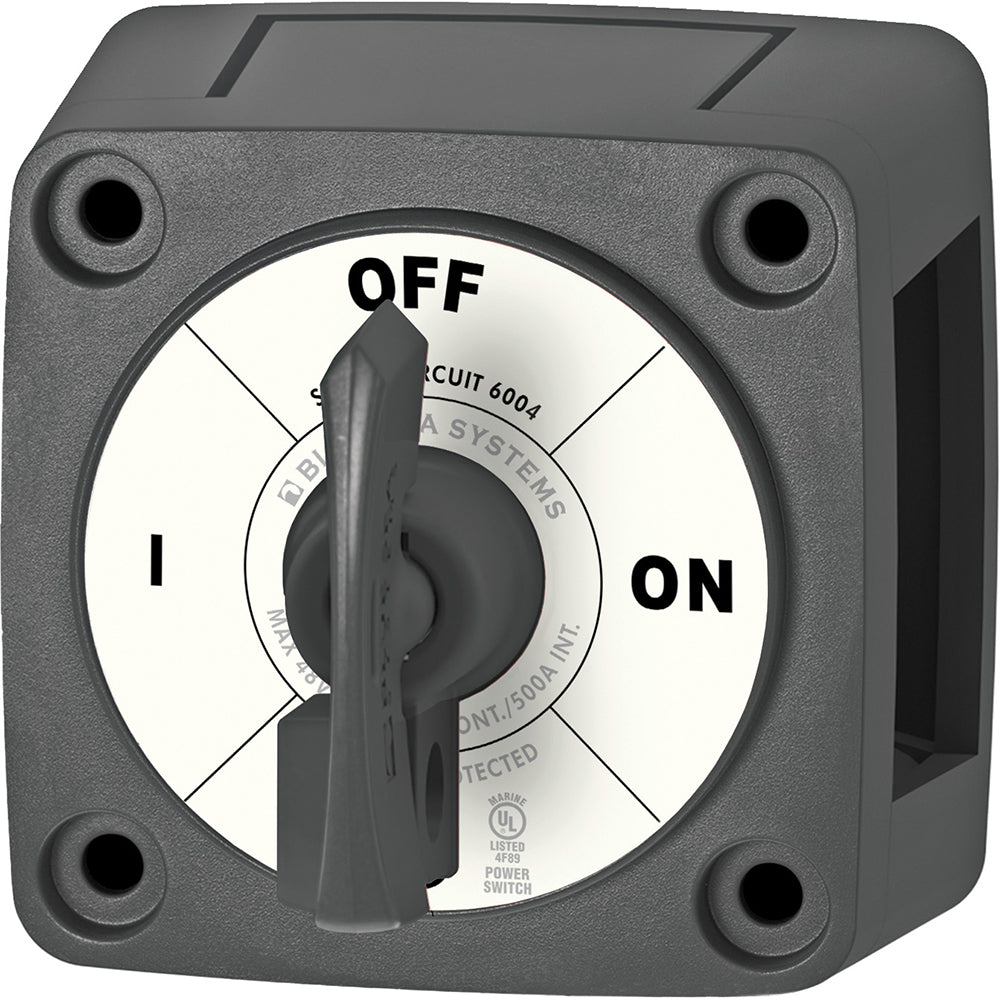 Blue Sea 6004200 Single Circuit ON-OFF w/Locking Key - Black [6004200] - Houseboatparts.com