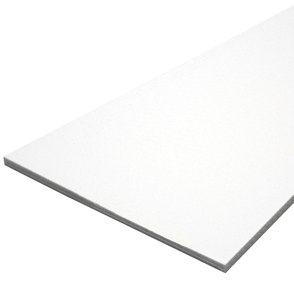 TACO Marine Lumber - 12" x 27" x 1/4" - White Starboard [P10-2512WHA27-1C] - Houseboatparts.com