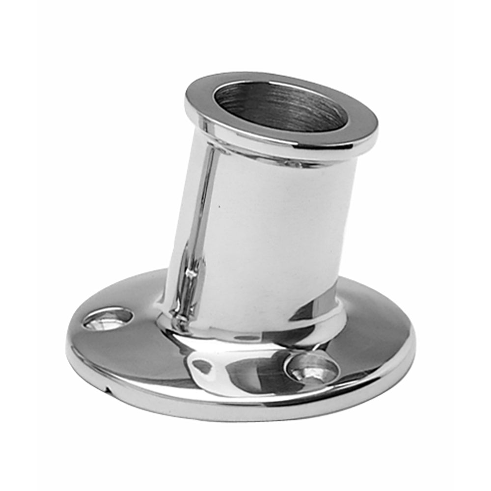 Taylor Made 1" SS Top Mount Flag Pole Socket [965] - Houseboatparts.com