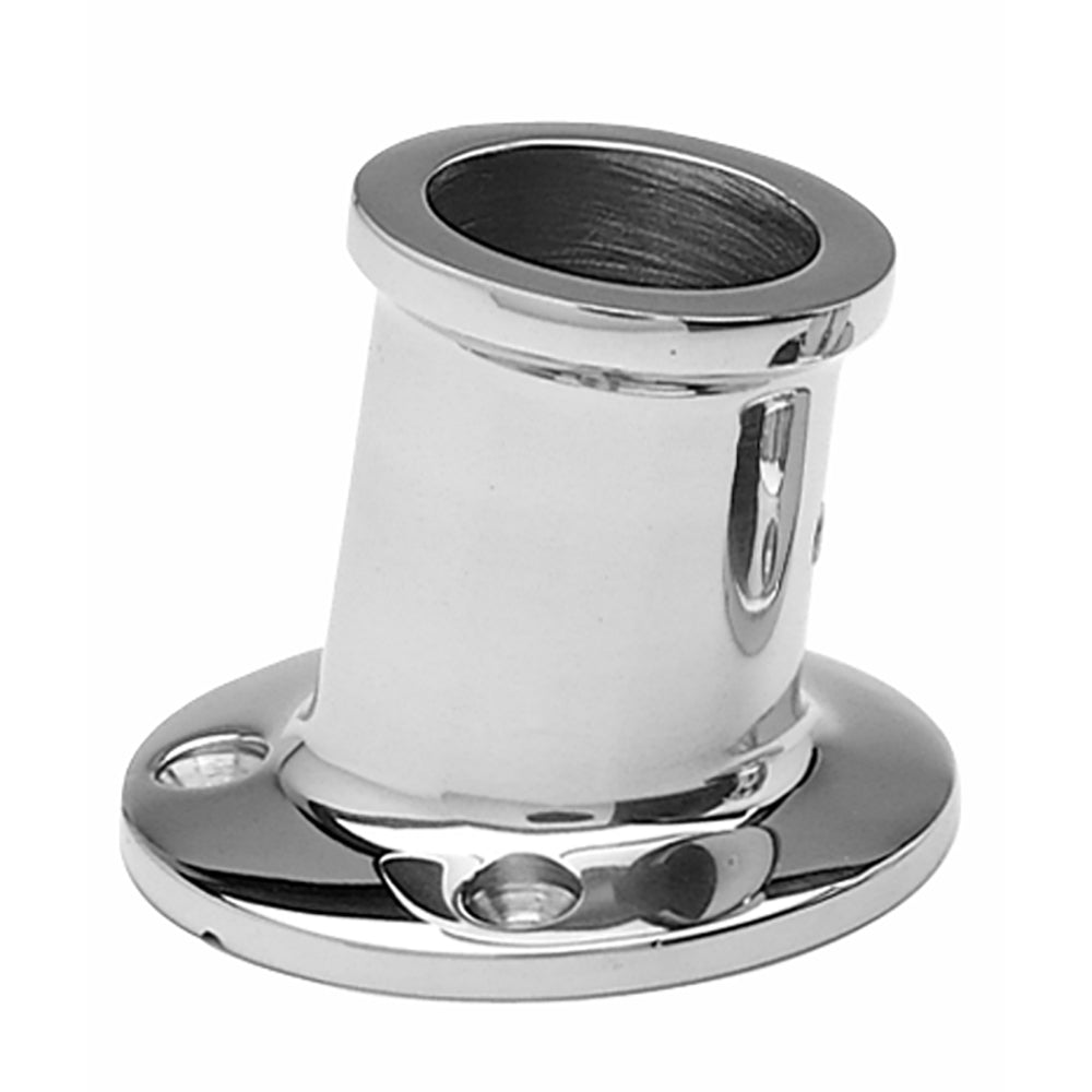 Taylor Made 1-1/4" SS Top Mount Flag Pole Socket [966] - Houseboatparts.com