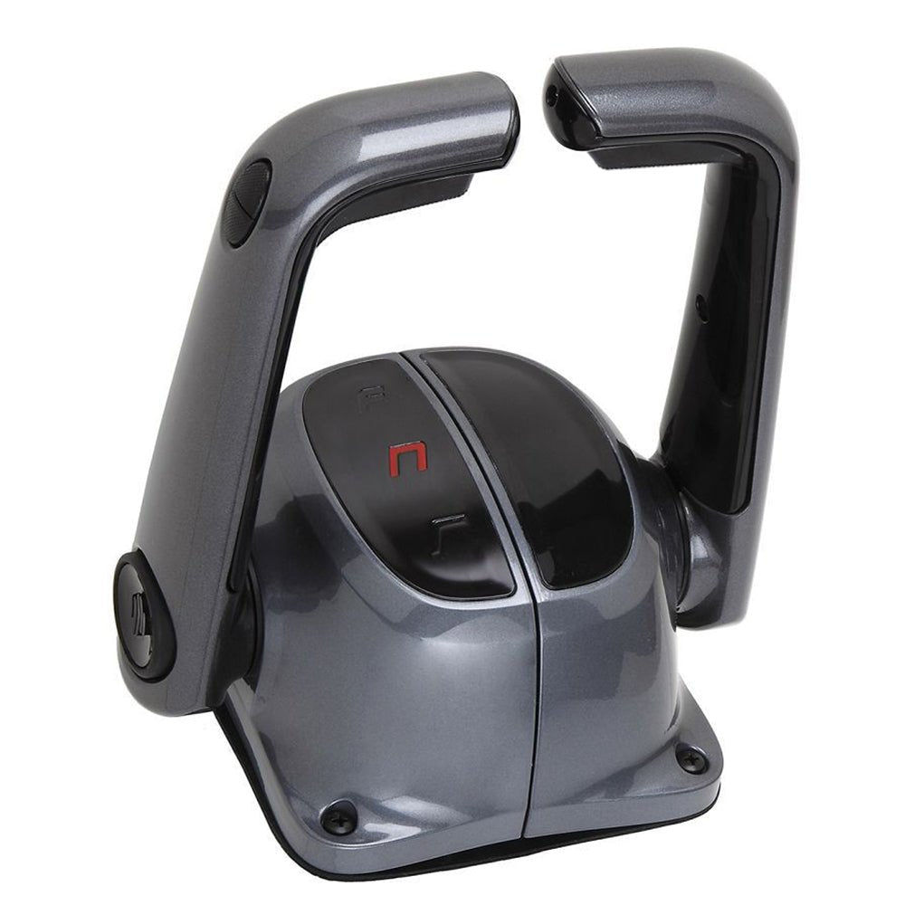 UflexTwin Lever Top Mount Control w/Neutral Lock Trim Switch - Black [B502BT/L] - Houseboatparts.com