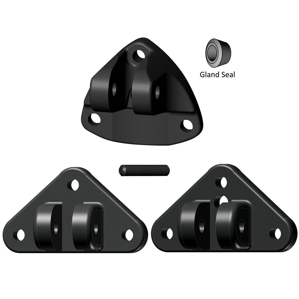 Lenco Universal Actuator Mounting Bracket Replacement Kit [15099-001] - Houseboatparts.com