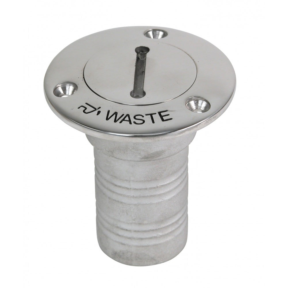 Whitecap Tapered Hose Deck Fill - 1-1/2" - Waste [6126SC] - Houseboatparts.com