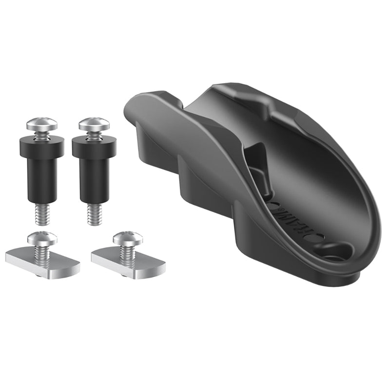 Ram Mount Tough-Clip Paddle Cradle with Track and Drill-Down Mounting Hardware [RAP-430TD] - Houseboatparts.com