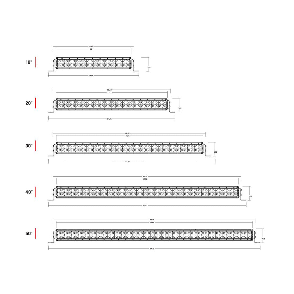 RIGID Industries RDS-Series PRO 40" - Spot LED - White [874213] - Houseboatparts.com