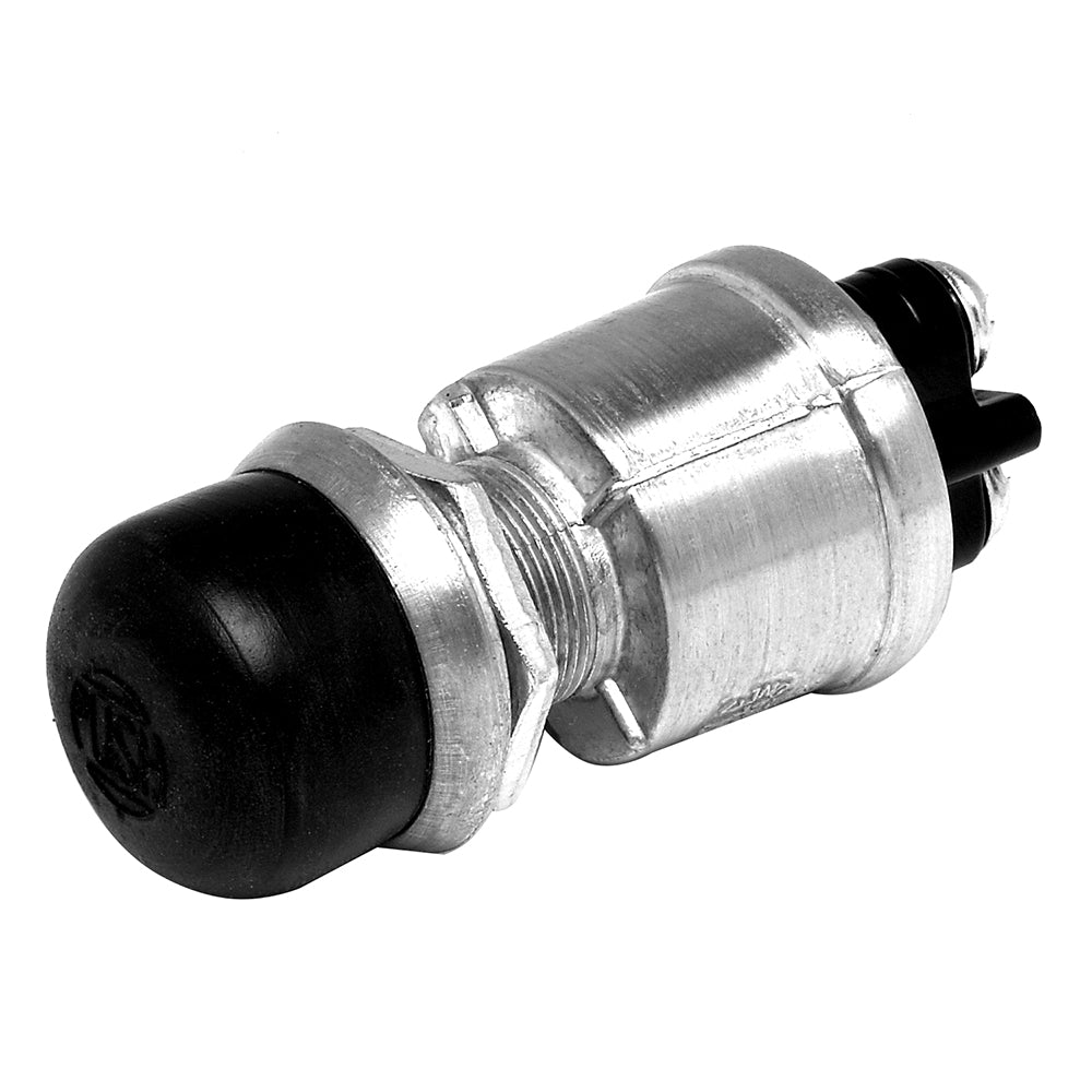 Cole Hersee Push Button Switch SPST Off-On 2 Screw w/Screw-On Cap [90030-BP] - Houseboatparts.com