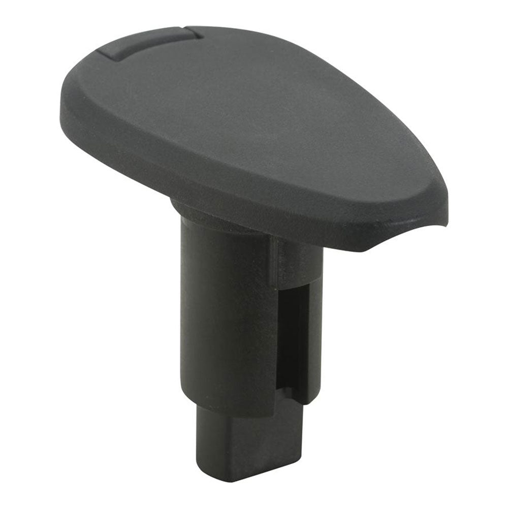 Attwood LightArmor Plug-In Base - 2 Pin - Black - Teardrop [910T2PB-7] - Houseboatparts.com