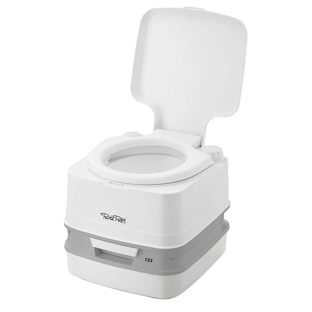 Thetford Porta Potti 135 Marine Toilet w/Hold Down Kit [92861] - Houseboatparts.com