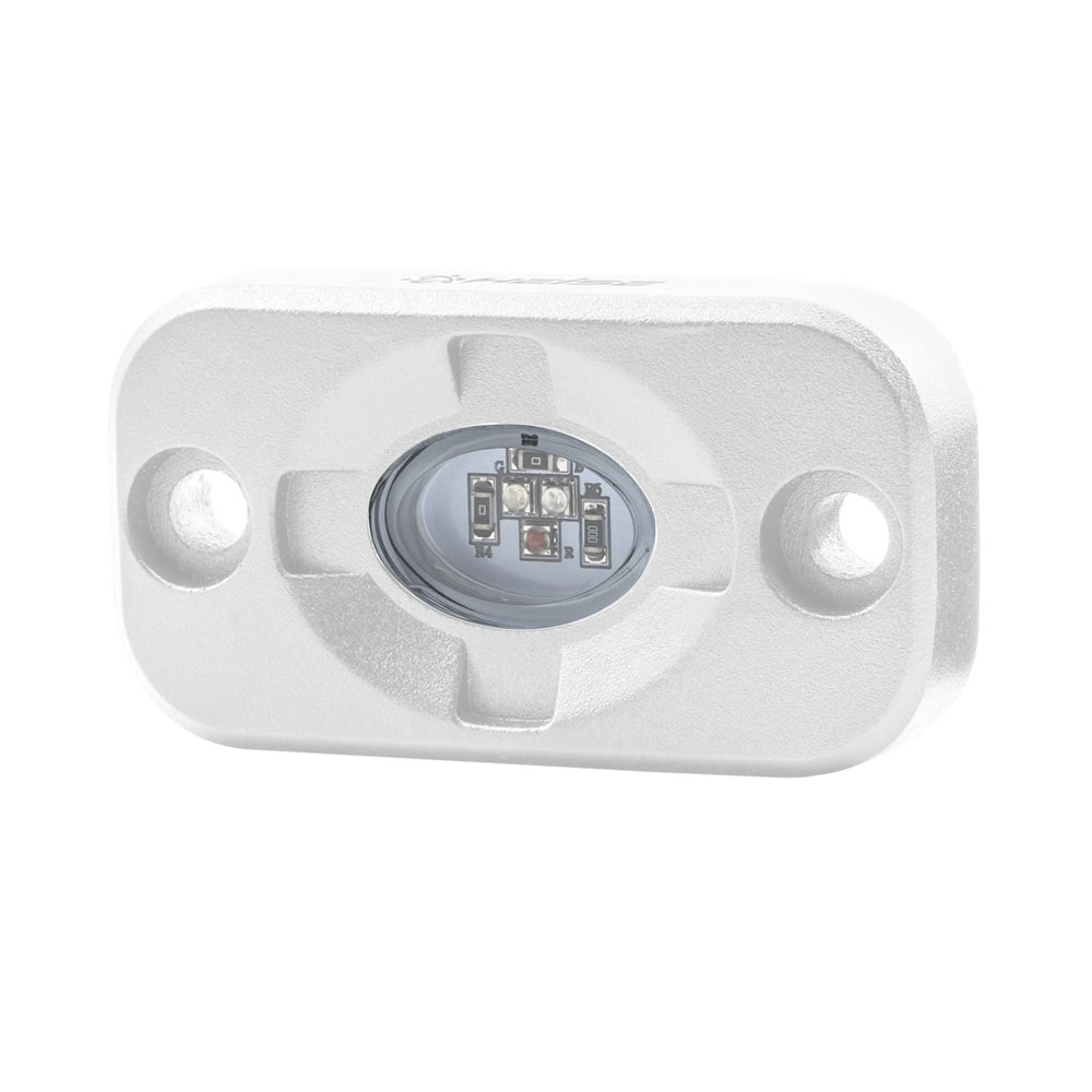 HEISE RGB Marine Accent Light - 1.5" x 3" - White/RGB [HE-ML1RGB] - Houseboatparts.com