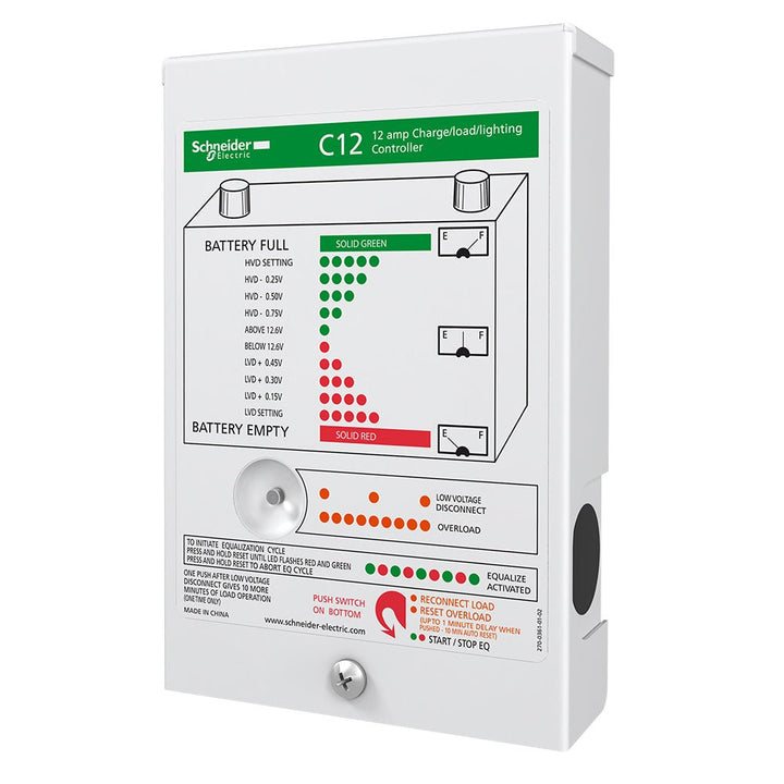 Xantrex C - Series Solar Charge Controller - 12 Amps [C12] - Houseboatparts.com