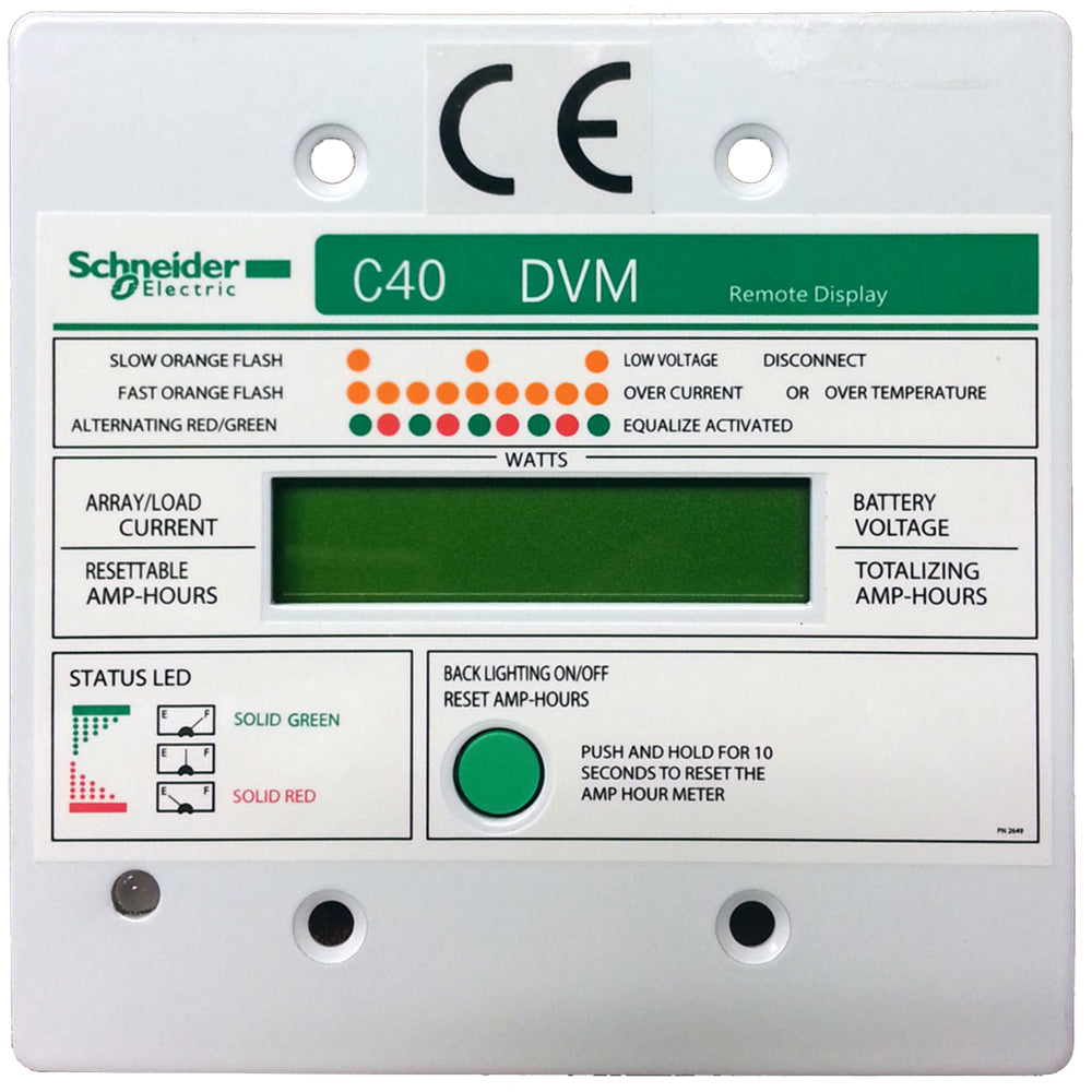 Xantrex C-Series Digital Remote w/50 Cable [CM/R-50] - Houseboatparts.com