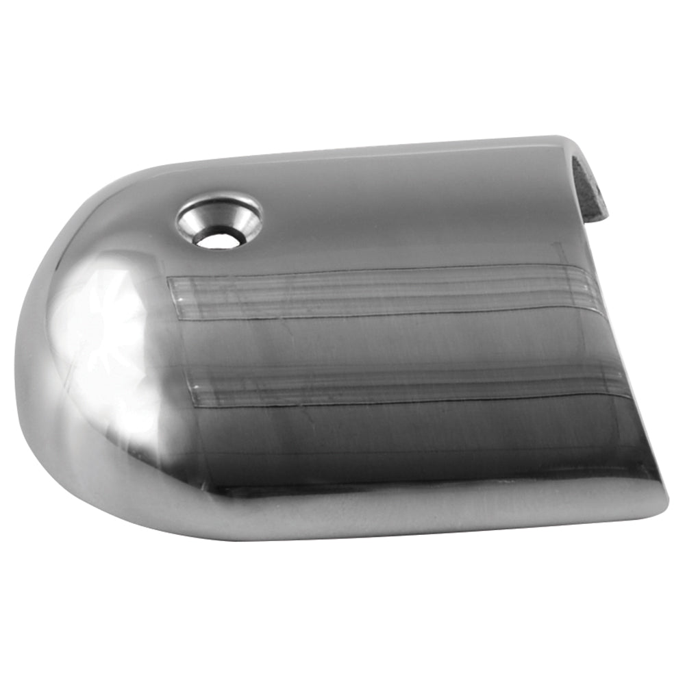 TACO Rub Rail End Cap - 1-7/8" - Stainless Steel [F16-0039] - Houseboatparts.com