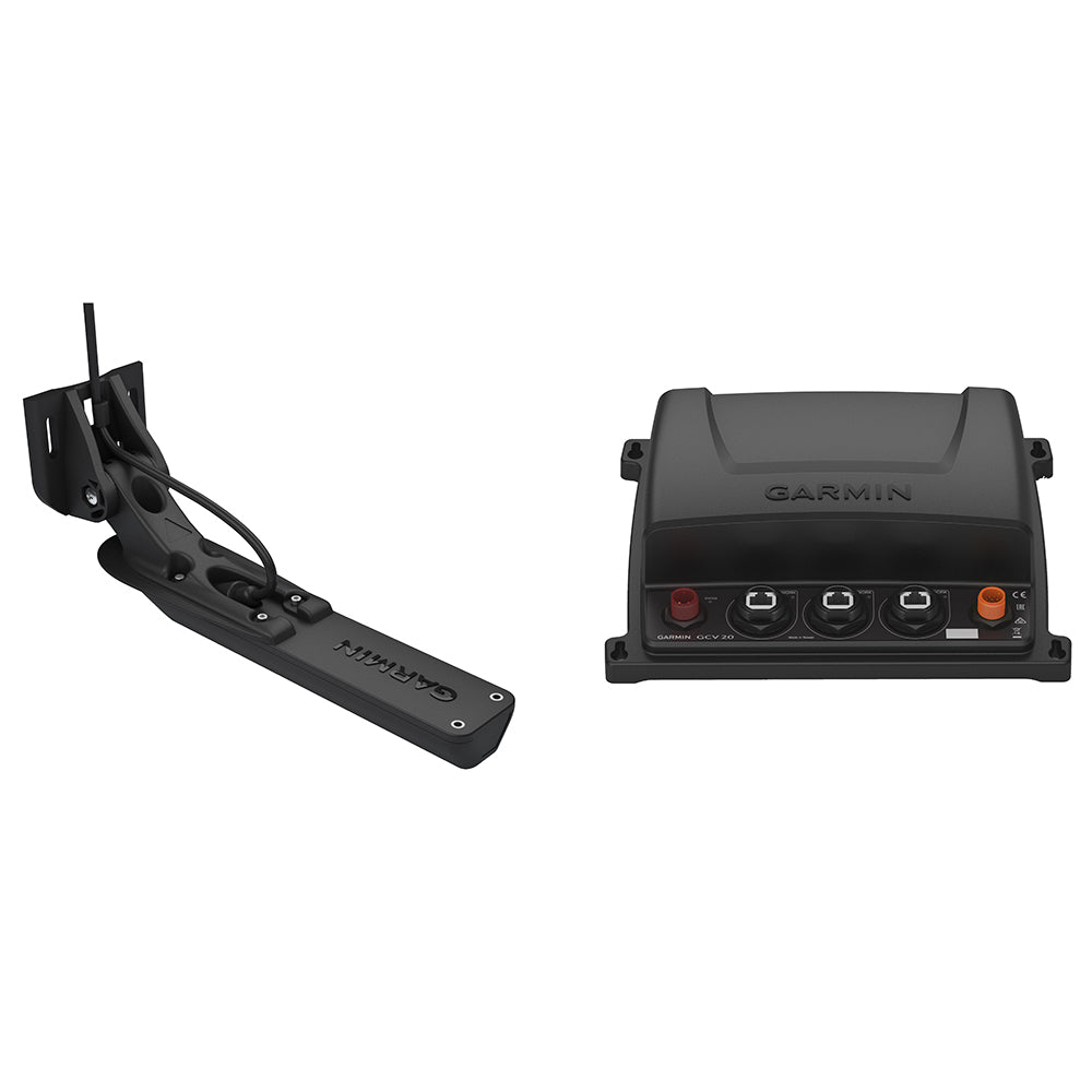 Garmin GCV 20 Ultra HD Scanning Sonar Black Box w/GT34UHD-TM Ultra HD Transom Mount Transducer [010-02055-00] - Houseboatparts.com