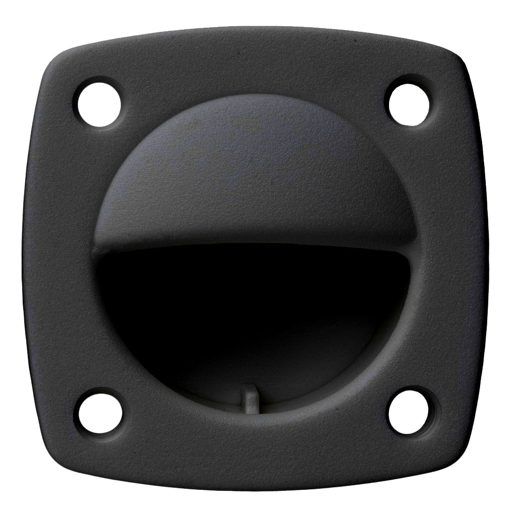 Whitecap Nylon Flush Pull - Small - Black [3360BC] - Houseboatparts.com