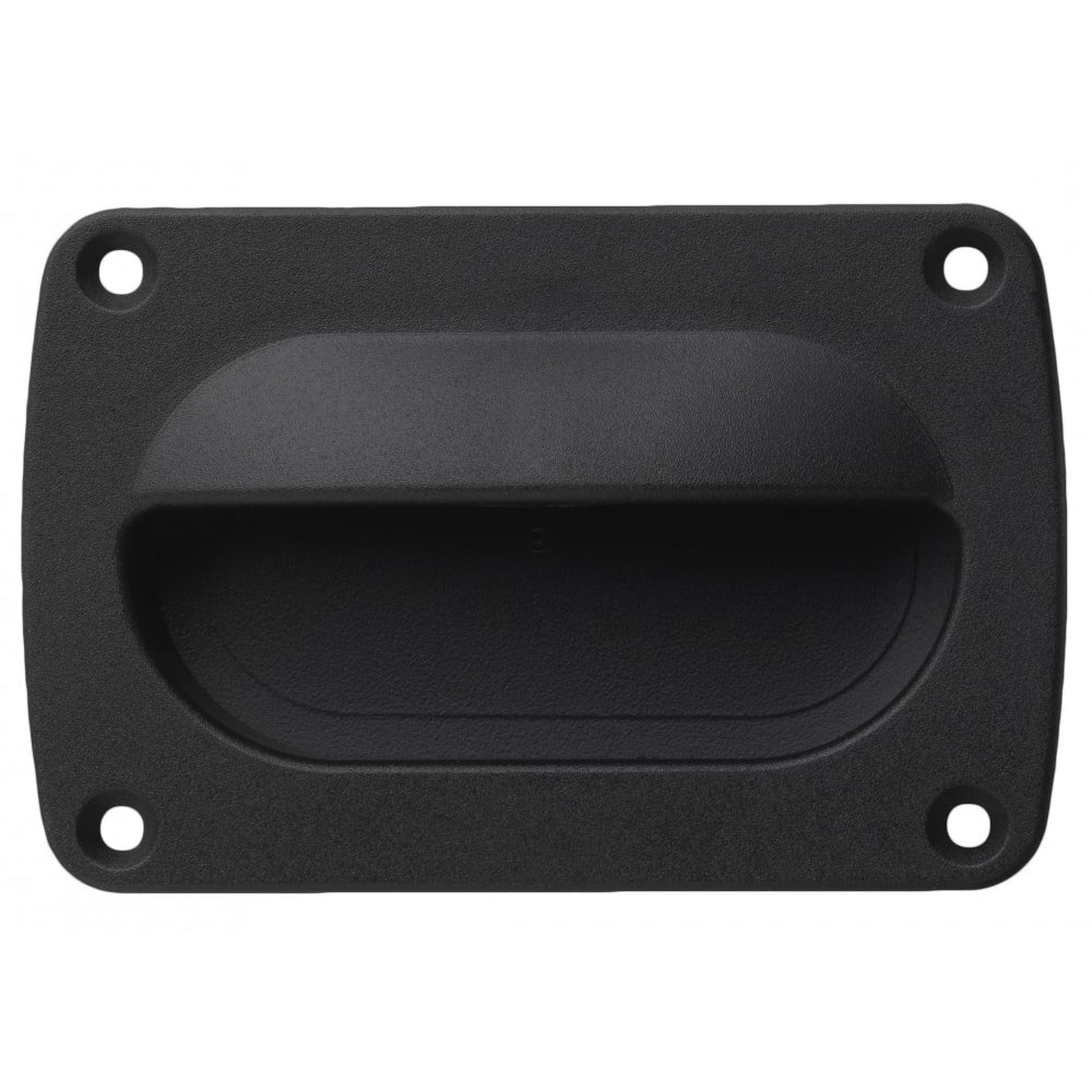 Whitecap Nylon Flush Pull - Large - Black [3364BC] - Houseboatparts.com