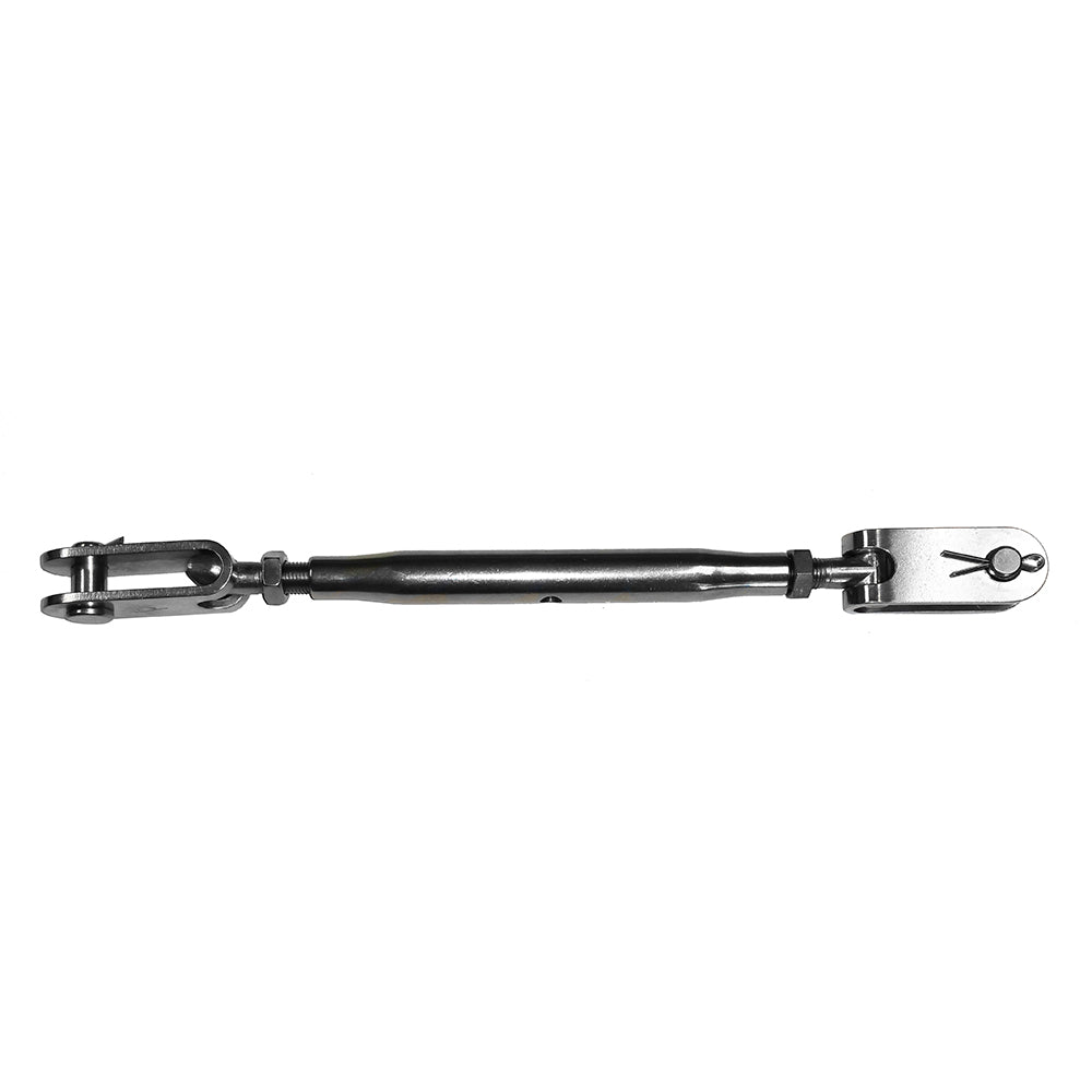 C. Sherman Johnson Jaw/Jaw Tubular Turnbuckle T-Style 3/8-24 Thread [06-110] - Houseboatparts.com