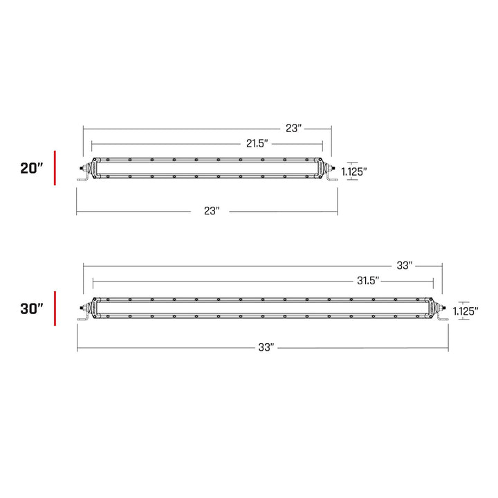 RIGID Industries SAE Compliant SR-SRS 20" Light Bar - Black [920413] - Houseboatparts.com