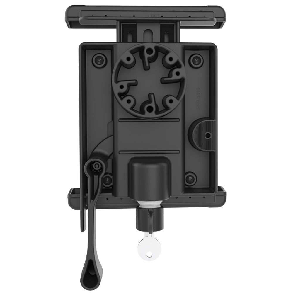 RAM Mount Tab-Lock Locking Cradle f/Apple iPad mini 1-3 w/Case, Skin Sleeve [RAM-HOL-TABL12U] - Houseboatparts.com