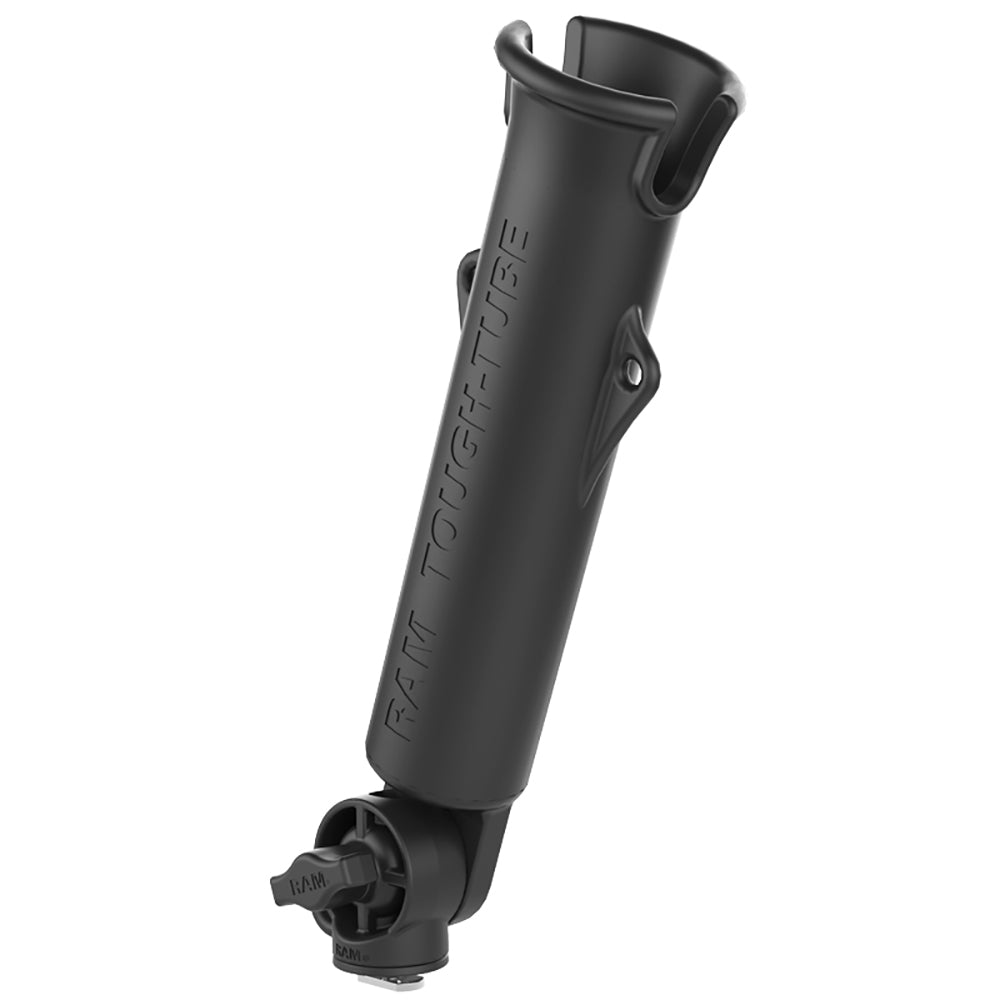 RAM Mount Tough-Tube Rod Holder w/Track Base [RAP-394-418] - Houseboatparts.com