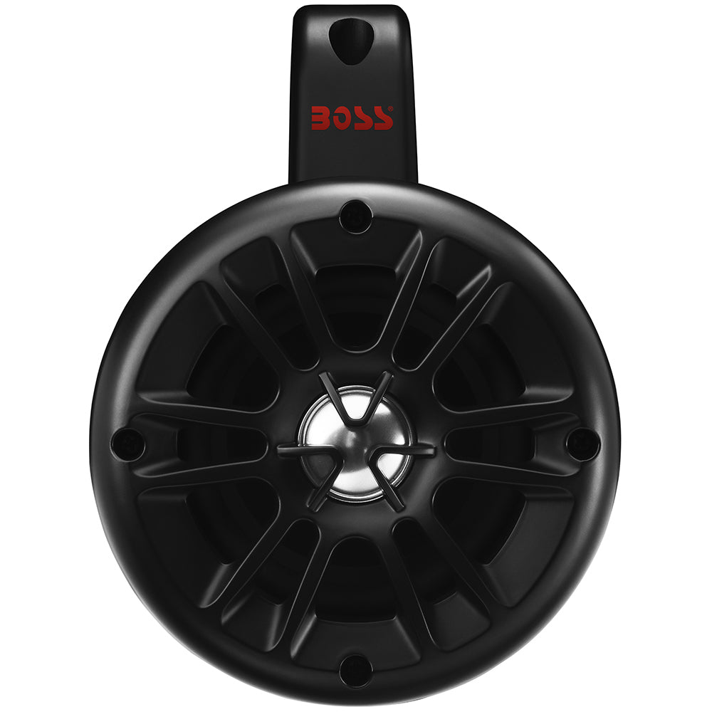 Boss Audio 4" BM40AMPBT Amplified Waketower Speakers - Matte Black - 500W [BM40AMPBT] - Houseboatparts.com