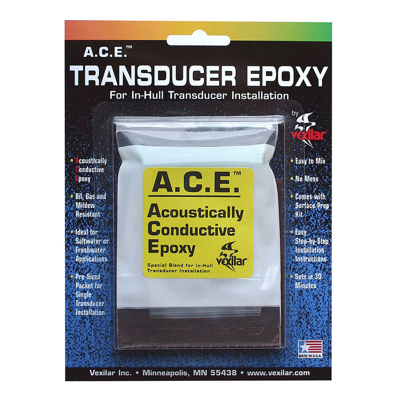 Vexilar A.C.E. Transducer Epoxy [ACE001] - Houseboatparts.com