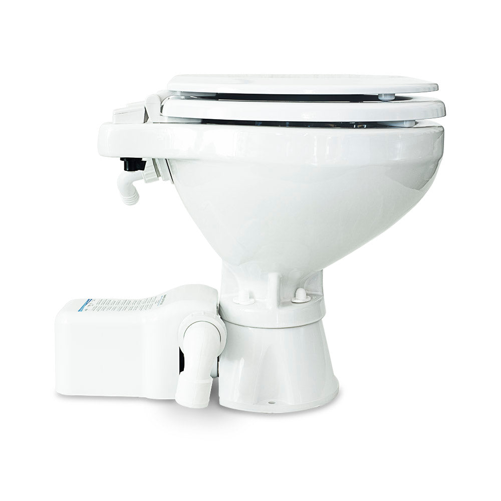 Albin Group Marine Toilet Silent Electric Compact - 12V [07-03-010] - Houseboatparts.com