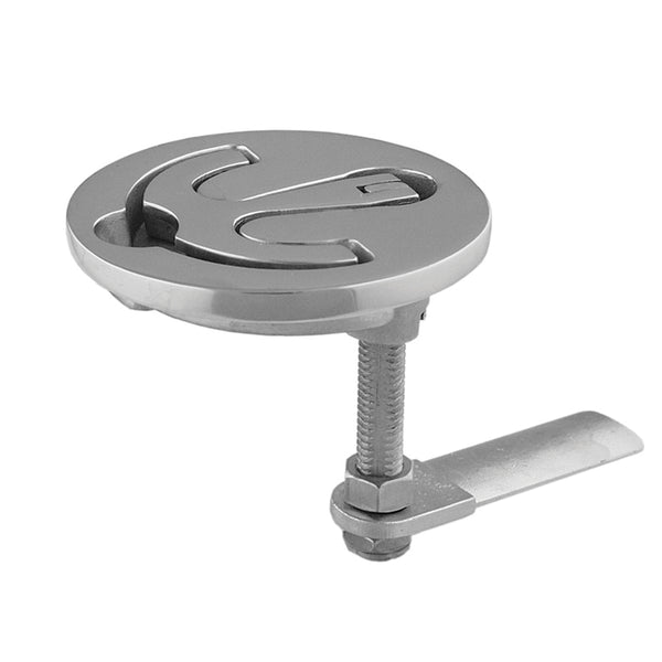 TACO Latch-tite Lifting Handle - 2.5" Round - Stainless Steel [F16-2500] - Houseboatparts.com