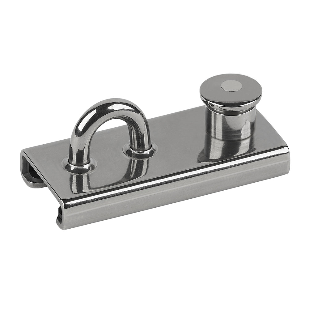 Schaefer T-Track Stainless Steel Slider 1" x 1/8" Lined [17-59] - Houseboatparts.com