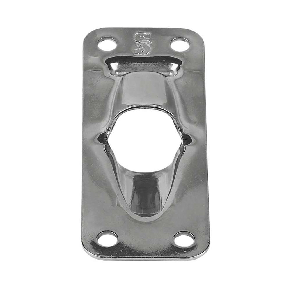 Schaefer Exit Plate/Flat f/Up To 1/2" Line [34-46] - Houseboatparts.com