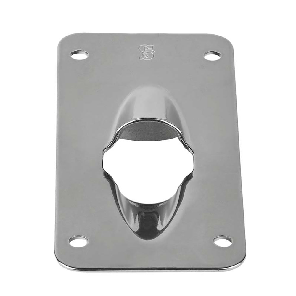 Schaefer Halyard Exit Plate f/Up To 3/4" Line - Flat [34-48] - Houseboatparts.com