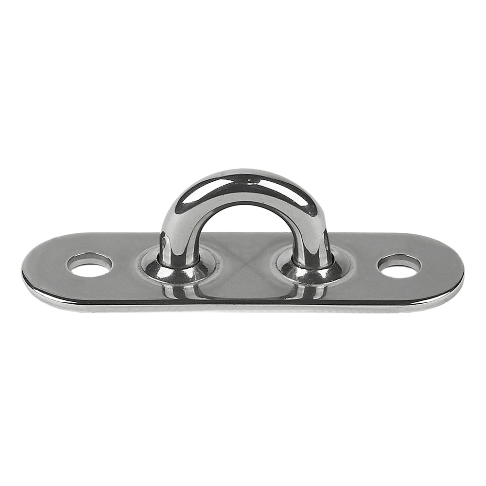 Schaefer Stainless Steel Welded Pad Eye - 2"L x 5/8"W [78-03] - Houseboatparts.com