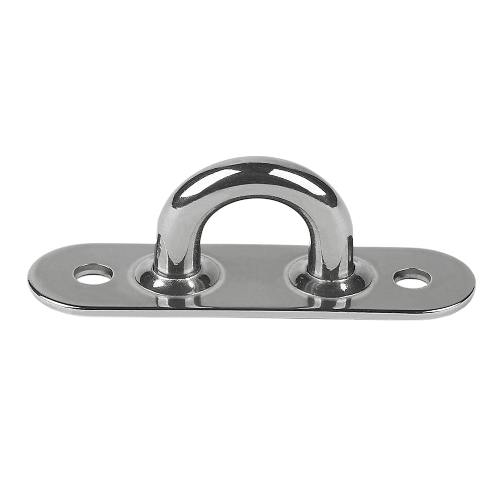 Schaefer Stainless Steel Welded Pad Eye - 2-1/4"L x 5/8"W [78-05] - Houseboatparts.com