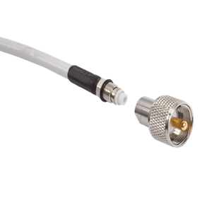 Shakespeare PL-259-ER Screw-On PL-259 Connector f/Cable w/Easy Route FME Mini-End [PL-259-ER] - Houseboatparts.com