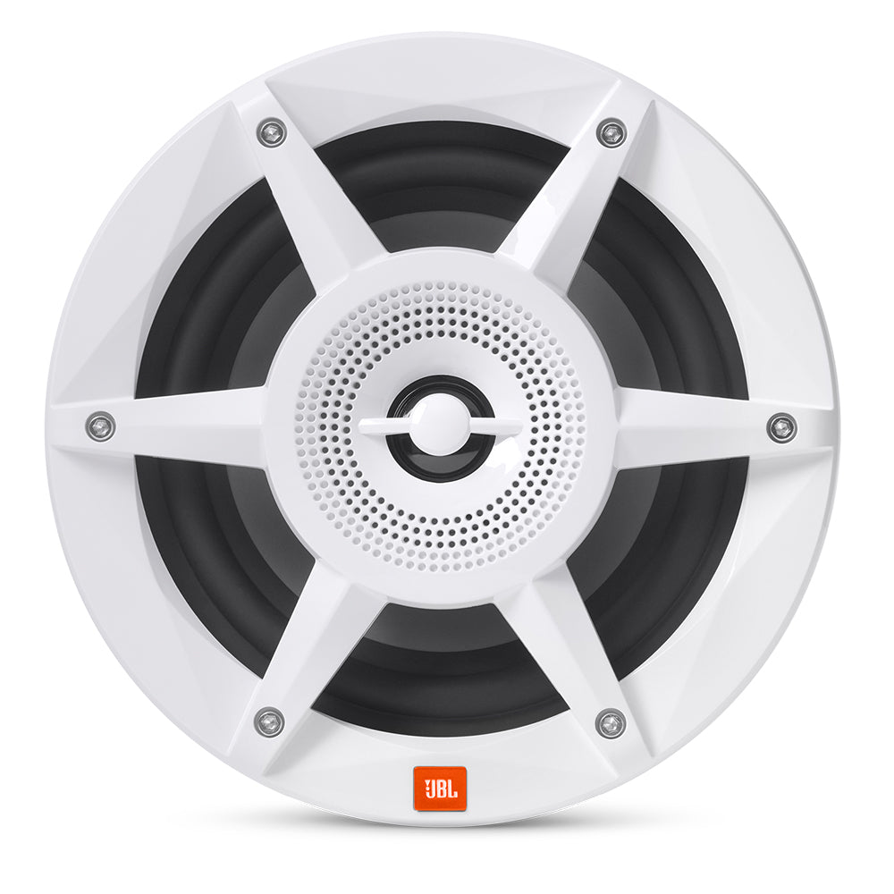 JBL 6.5" Coaxial Marine RGB Speakers - White STADIUM Series [STADIUMMW6520AM] - Houseboatparts.com