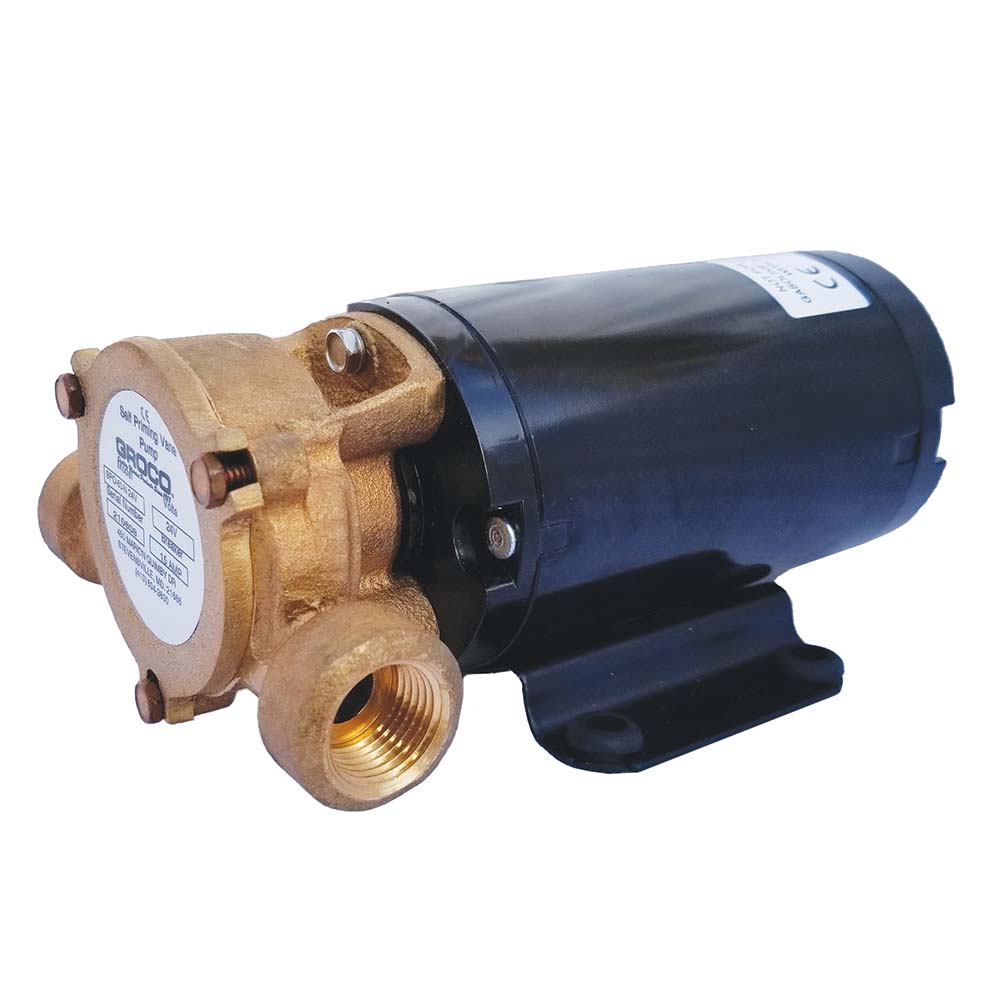 GROCO Heavy Duty Positive Displacement Vane Pump - 24V [SPO-60-N 24V] - Houseboatparts.com