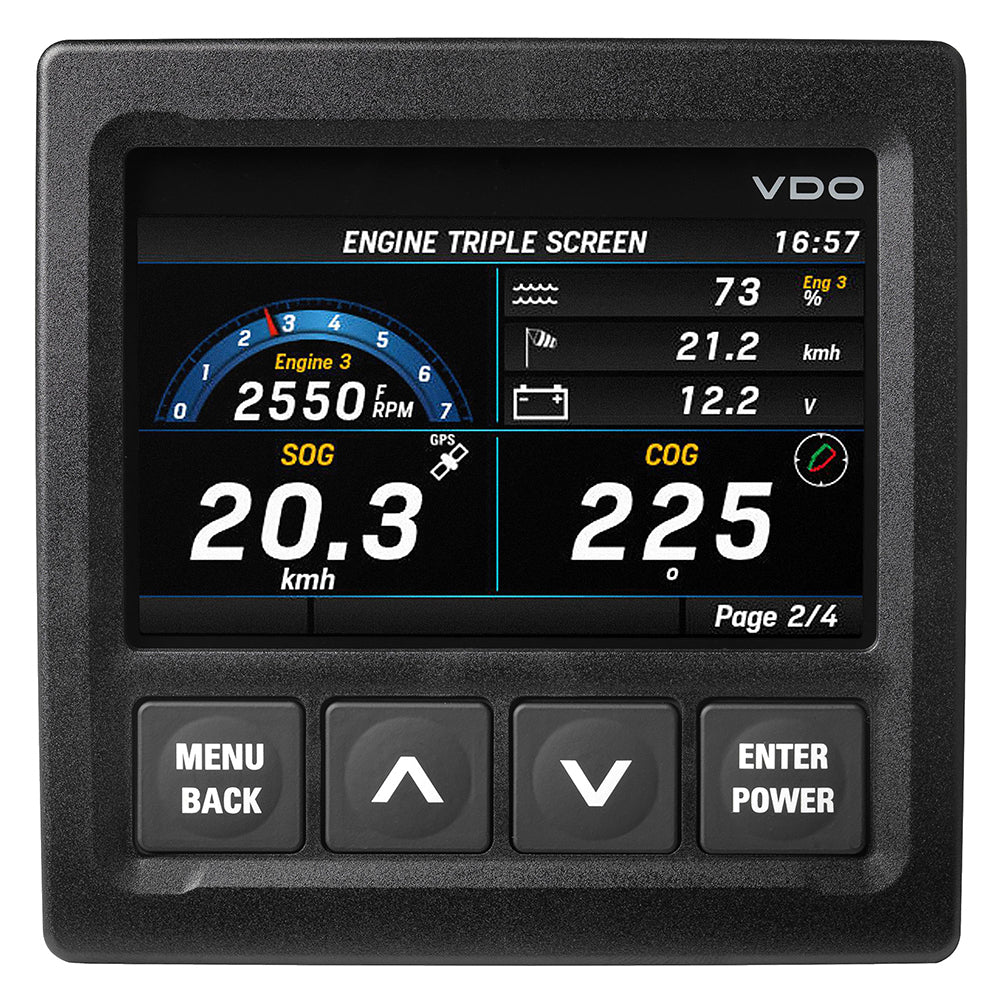 Veratron OceanLink 4.3" NMEA 2000 Certified TFT Gateway - Black [A2C1352150001] - Houseboatparts.com