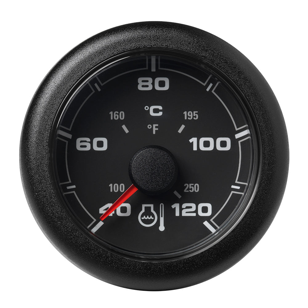 Veratron 52MM (2 - 1/16") OceanLink Temperature 120C/250F - Black Dial Bezel [A2C1065950001] - Houseboatparts.com