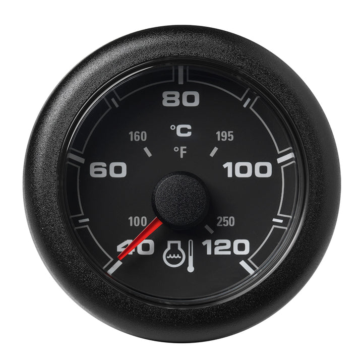 Veratron 52MM (2 - 1/16") OceanLink Temperature 120C/250F - Black Dial Bezel [A2C1065950001] - Houseboatparts.com